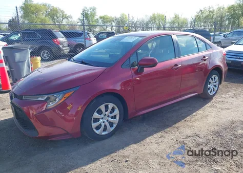 2022 Toyota Corolla Le z USA, uszkodzony, nr VIN JTDEPMAEXNJ203272